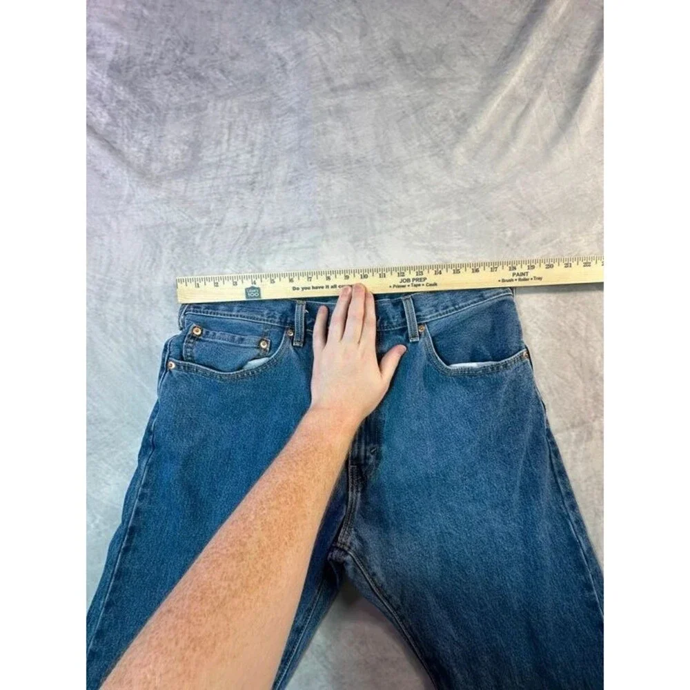 Levis Jeans Mens 36x30 Blue 517 Bootcut Western Ranch Rodeo Cowboy Denim Pants